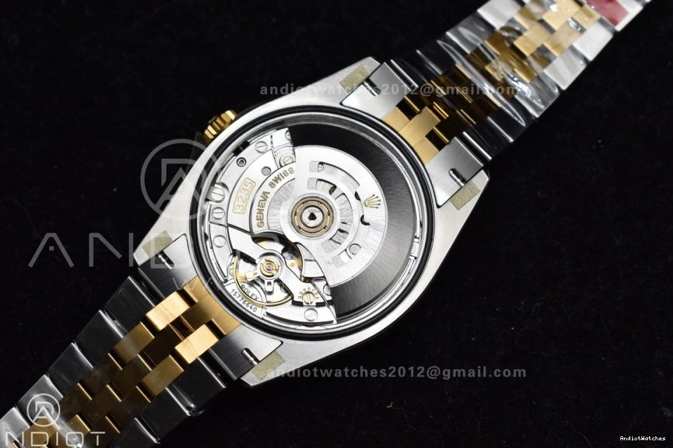 Dial Edition Bracelet YG Textured SS VS 126283rbr Steel 36 904L Jubilee Best 1:1 577 on Diamonds Comfortable DateJust VSF 0317